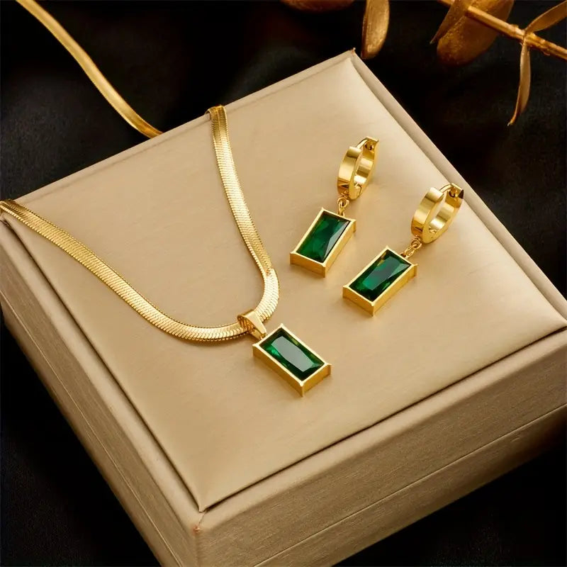 Ensemble de Bijoux Iselotte Verdain | Or