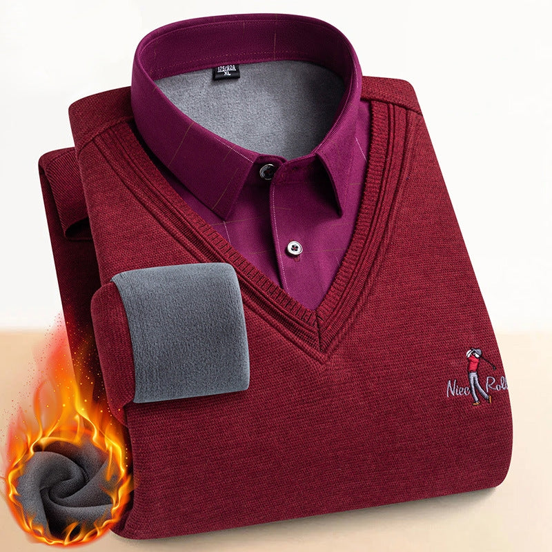 Virgile - Pull enfant 2-en-1 élégant et douillet