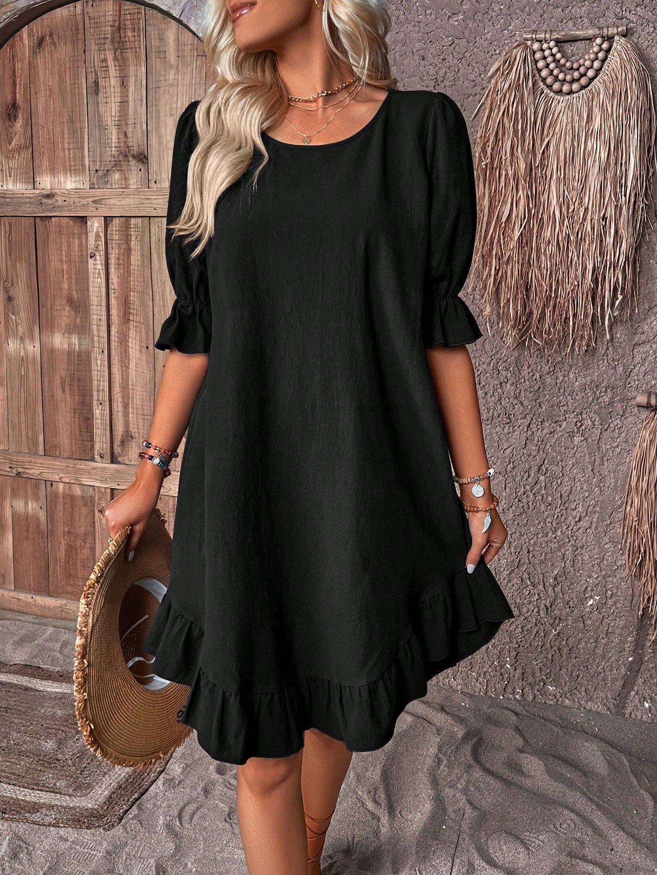 EMILIE™ - Robe d'été couvrant le ventre