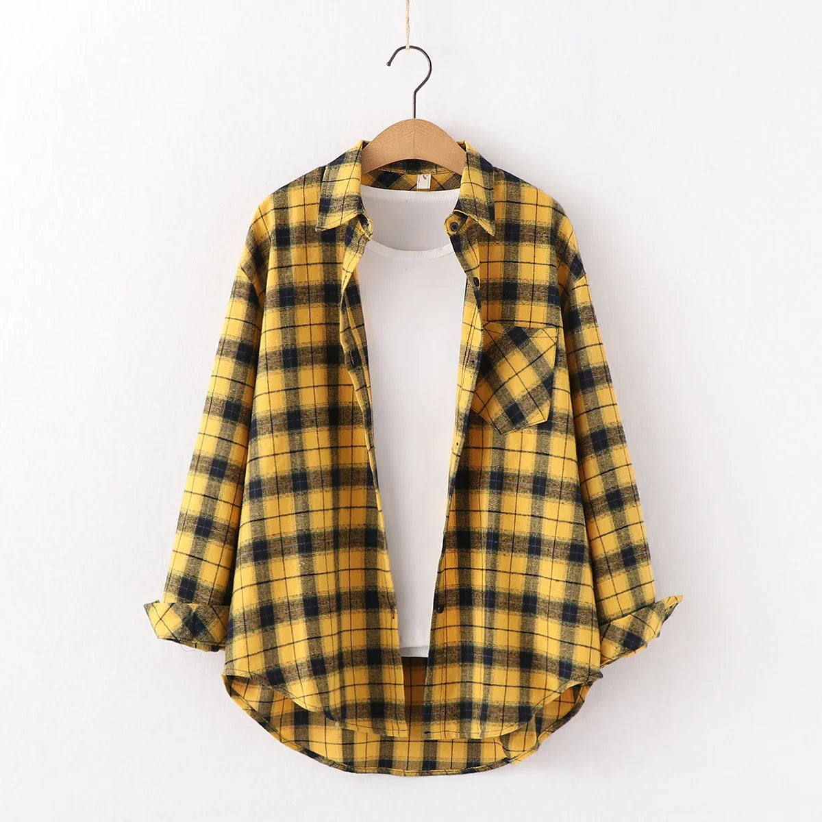 Freya | Kvinne Fresh Flannel Rutete Skjorte
