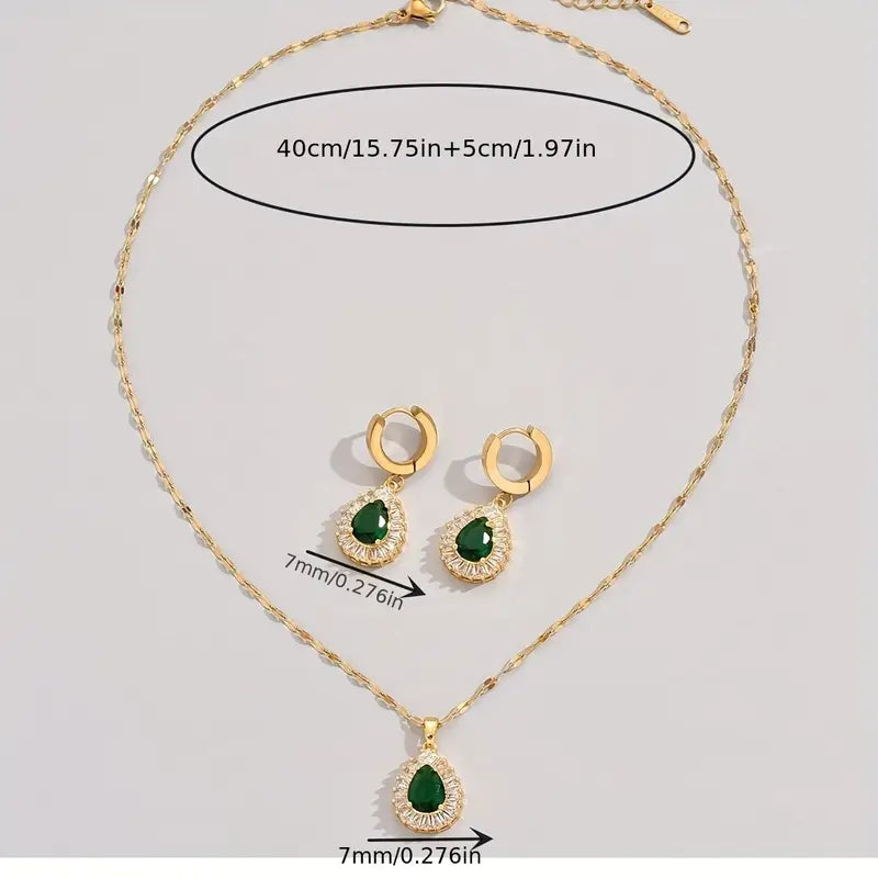 Ensemble de Bijoux Rheya Lysandelle | Or