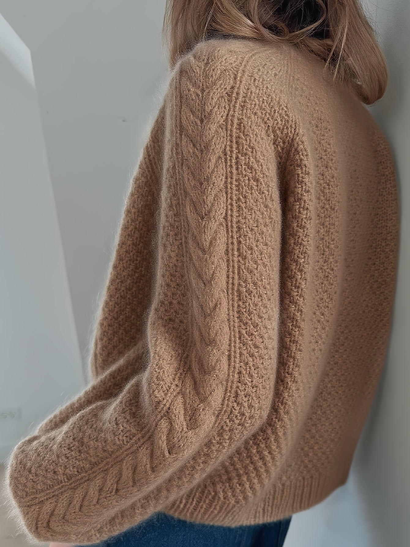 Freya | Kabelstrikket Cardigan Med Knapper