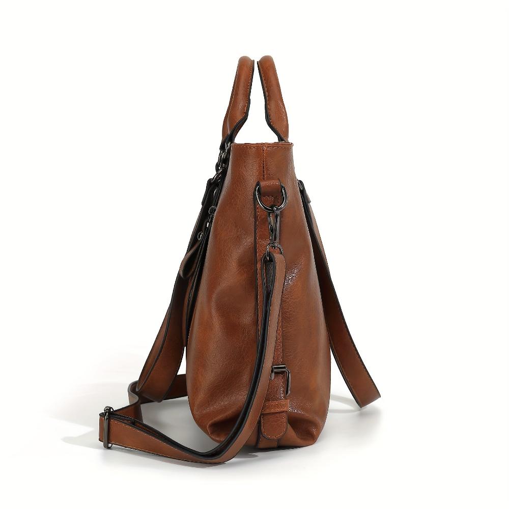 Élégance Classique de Charlotte | Sac Tote Vintage