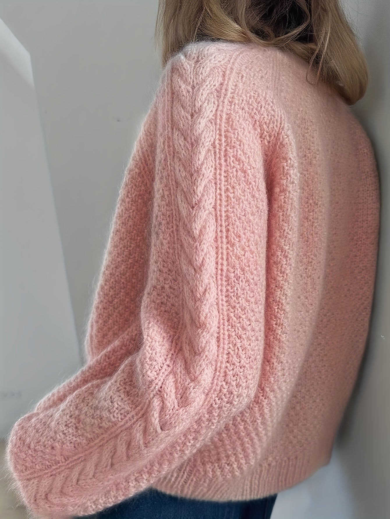 Freya | Kabelstrikket Cardigan Med Knapper