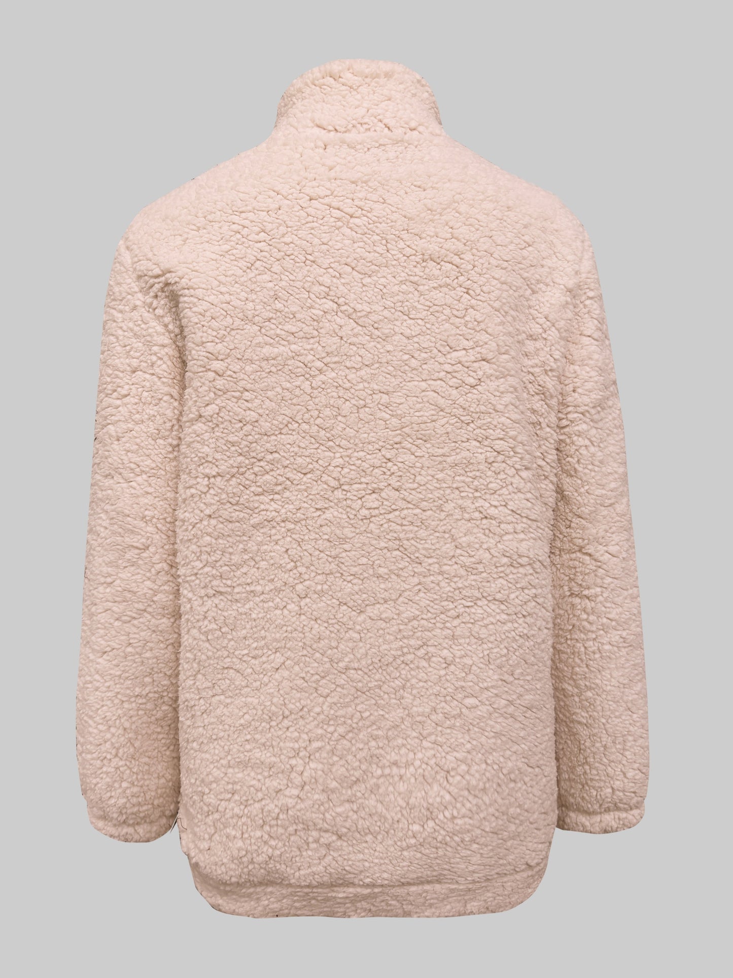 NOREEN | Sweter Teddy z Zamkiem