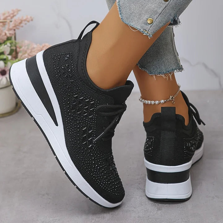 Giselle – Baskets orthopédiques avec strass scintillants