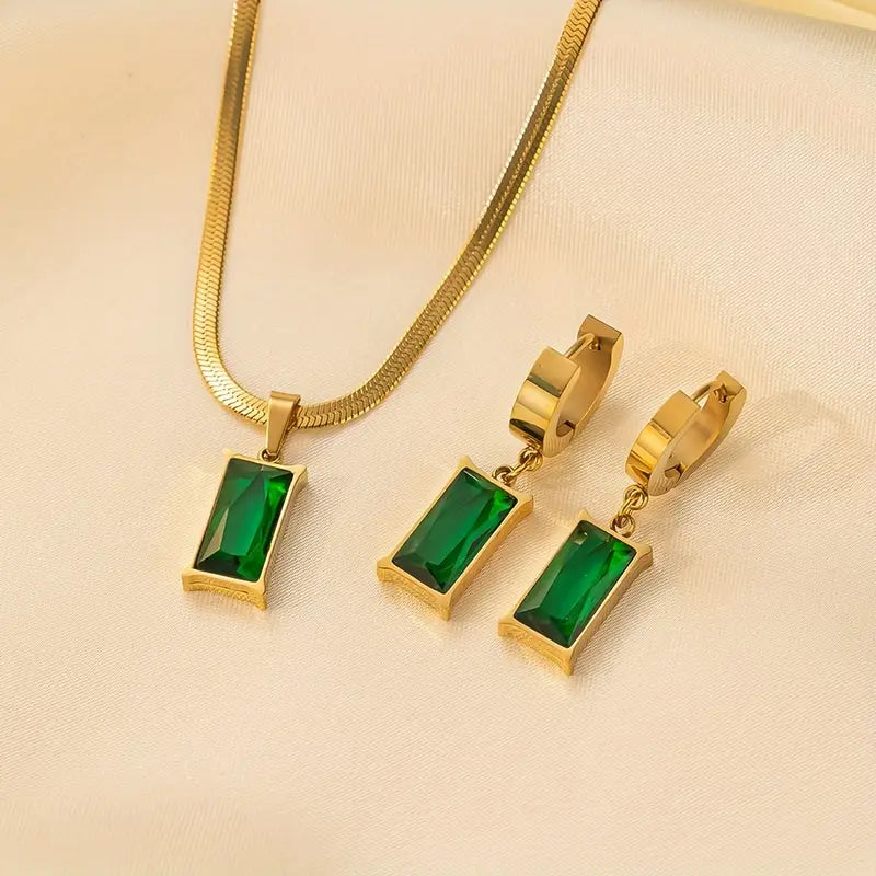 Ensemble de Bijoux Iselotte Verdain | Or