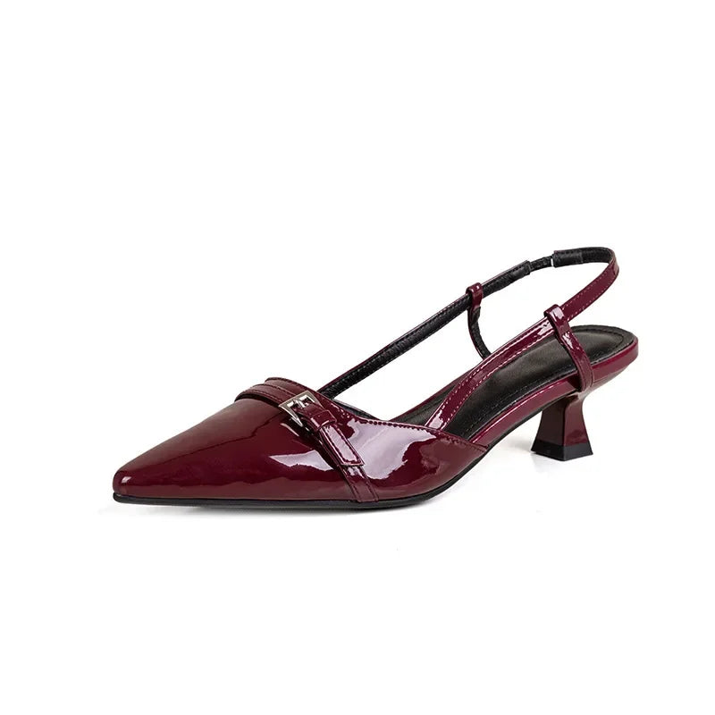MIRELLA™ – Sandales Classiques à Talon Moyen