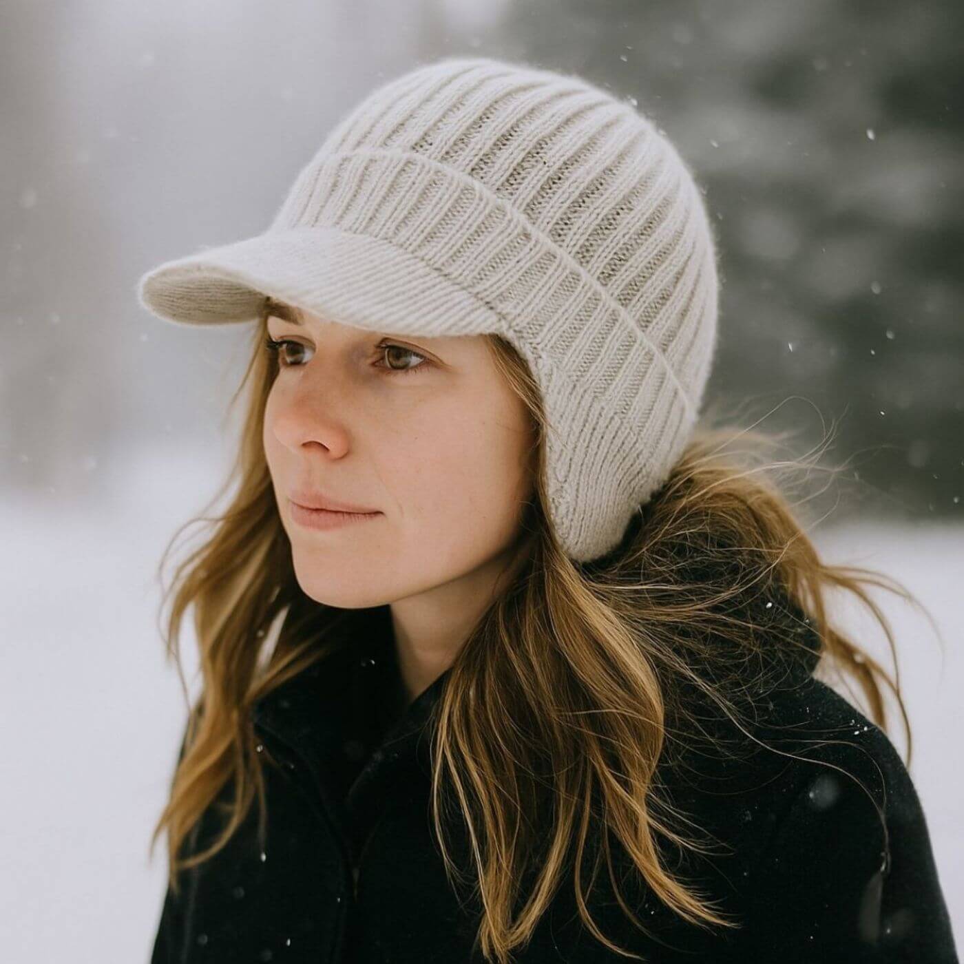 Svalen™ – Unisex vinterlue med ørebeskyttelse