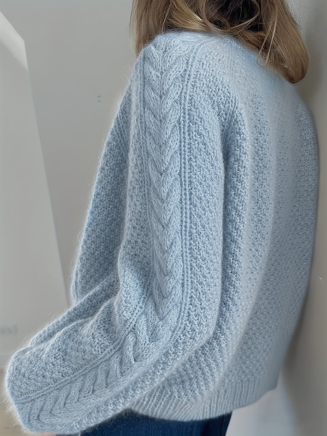 Freya | Kabelstrikket Cardigan Med Knapper