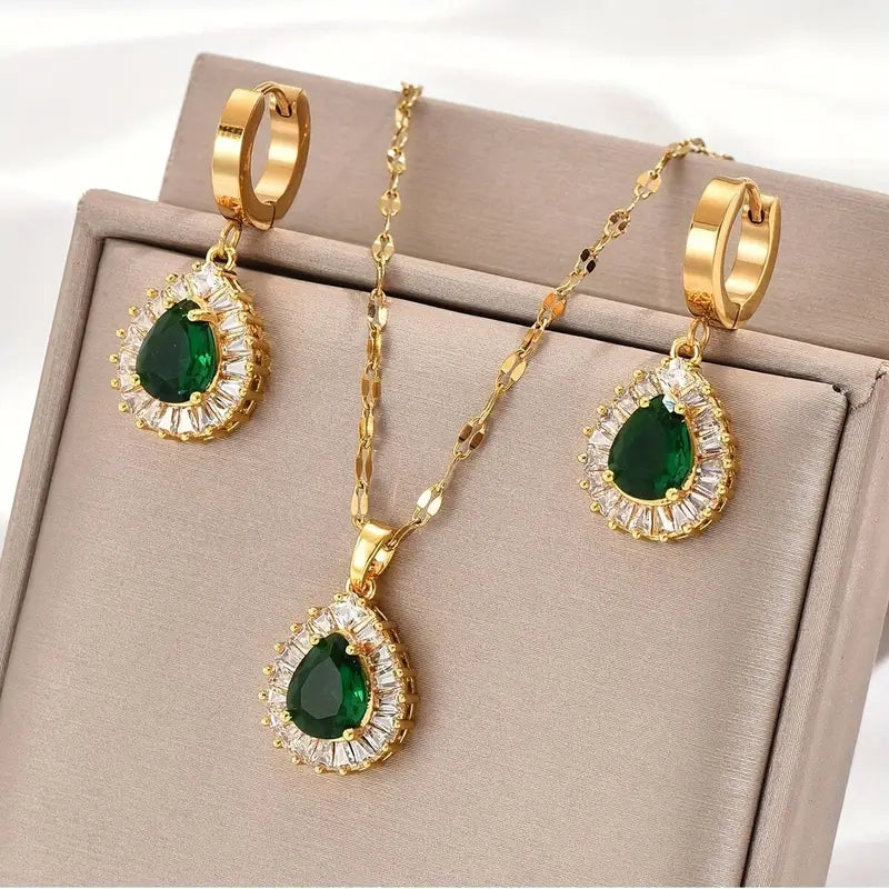 Ensemble de Bijoux Rheya Lysandelle | Or